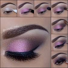 14 pretty pink smokey eye makeup looks