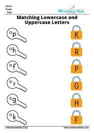 lowercase letters worksheet