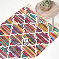 rectangular cotton kilim rugs pattern
