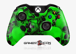 Garena free fire, one of the best battle royale games apart from fortnite and pubg, lands on windows so that we can continue fighting for survival on our pc. Xbox One Green Skull Controller Cheap Rapid Fire Xbox One Controller Png Image Transparent Png Free Download On Seekpng