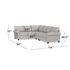 alexander roll arm large l sectional