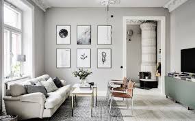 gray wall living room best