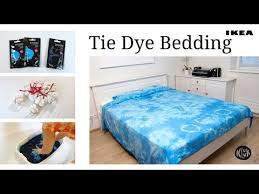 tie dye bedding with dylon hand dyes