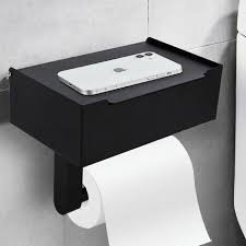 Toilet Paper Holder With Wet Wipes Box