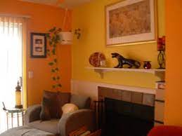 Bright Yellow Focal Wall In My Apartment