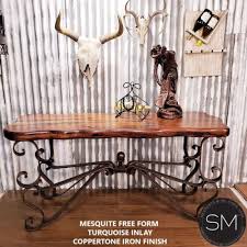 Mediterranean Style Console Table With