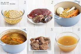 receta de sopa de carne casera