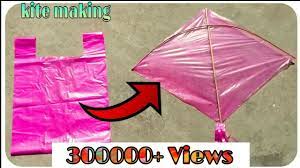 paper uttrayan kite making