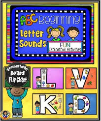 Alphabet Beginning Sounds Pictures Flip Chart