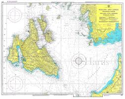 Kefalonia Ithaca Echinades Nautical Chart