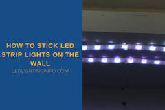 what-can-i-use-to-stick-led-lights-on-wall