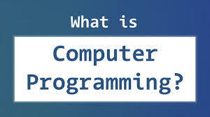 A number of power point presentations on the subject matter will get listed. Introduction To Computer Programming What Is It Programming Language Types Youtube