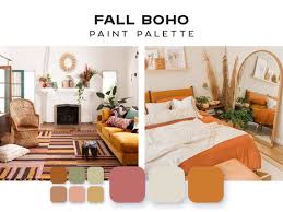 Fall Boho Palette Interior Color