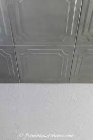 install styrofoam faux tin ceiling tiles