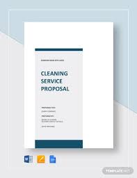 27 cleaning proposal templates word