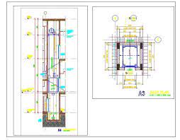 typical lift elevation plan and