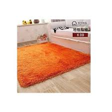 orange fluffy carpets soft and