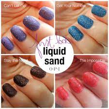 mariah carey opi liquid sand polish