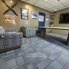 office carpet tiles with uneven design