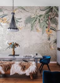 impressive walls with wallpaper