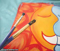 Sun And Moon Painting Art Lesson With