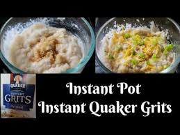 instant quaker grits breakfast recipe