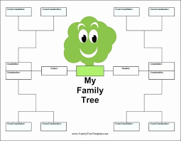 Family Tree Template Editable Luxury Free Printable Family Tree