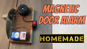magnetic door security alarm