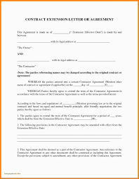 Lease Extension Letter Basic Leave Format Renewal Template