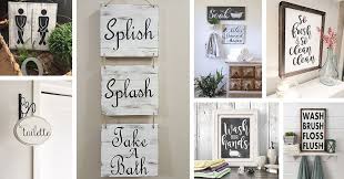 Best Bathrooms Sign Ideas And Designs