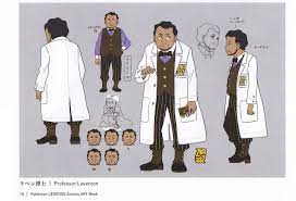 What if Professor Laventon didn't have his hat in PLA? Here are some edits  I made. : r/pokemon
