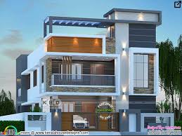 3200 Sq Ft Modern Duplex Home Design