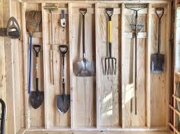 Easy Garden Shed Interior Storage Ideas