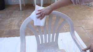 spraypaint how to renew a plastic chair