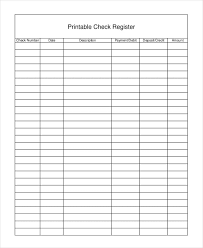 sle check register template 10