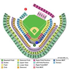 Petco Park Seating Chart With Seat Numbers Fenway Park