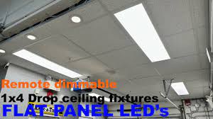 installing led flat panel drop ceiling