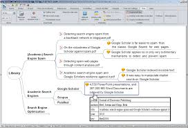 Import new PDF bookmarks to the mind map to complement the PhD literature  review