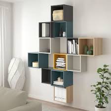 Ikea Ikea Eket Eket Wall Bookshelves