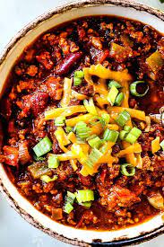 Best Turkey And Beef Chili Recipe gambar png