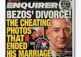 Image result for bezos national enquirer