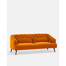 Earl Grey Modern Chesterfield Sofa