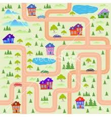 Blank Road Map Graphic Google Search Vector Free Free