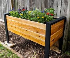 How To Make A Diy Raised Planter Box In
