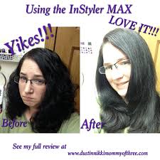 The instyler hair straightener brush instantly delivers shiny and smooth styles that last from day to night. Instyler Max Other Instyler Tools Review Blog Giveaway Rsvpinstyler Gotitfree Dustinnikki Mommy Of Three