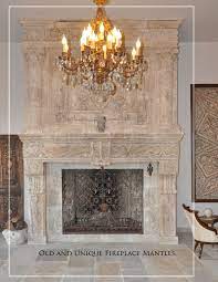 Antique Tudor Fireplace Antique
