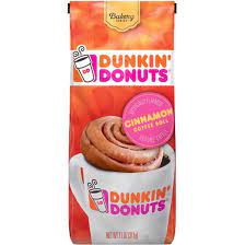 is dunkin donuts cinnamon roll ground