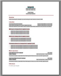 resume templates for word      ten great free resume templates    