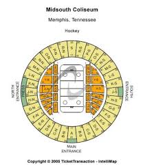 Memphis Tennessee Mid South Coliseum Seating Charts