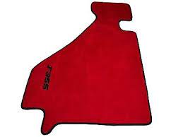 red alcantara floor mats for ferrari